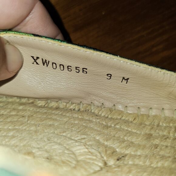 Stuart Weitzman Toga Ankle Wrap Espadrille Sandals Size 9 Gladiator Summer - Picture 4 of 9